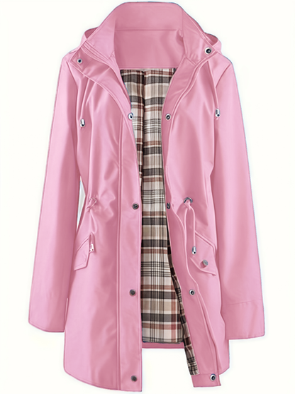 🔧Adjustable Details, Comfort & Practicality🧥 Women's Adjustable Windproof Jacket – Cinched Waist, Elastic Cuffs & Hidden Pockets | Perfect for Daily Commute, Travel & Outdoors, Snug & Free ✨
