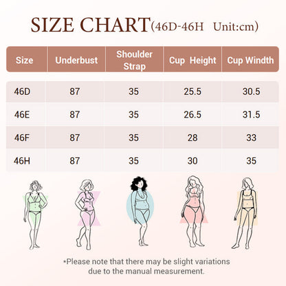 🖤Minimiser Effect, Full Cup Support👙 Mermaid Scales Lace Bra – Wide Side Bands & Adjustable Straps | Perfect for Full-Busted Women, Smooths Side Bulges ✨
