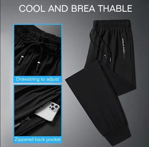 🔥 Pantaloni unisex cu uscare rapidă și elasticitate foarte ridicată