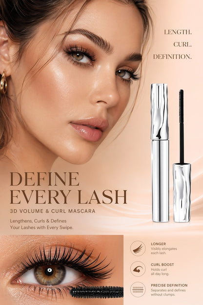 📢📢BUY 1 GET 1 FREE !! ⏰Ultimate Waterproof & Sweatproof Lengthening & Curling Mascara👁️