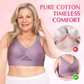 👙 Sutien Bumbac Pur: Confort, Lift & Fără Nasturi! ✨