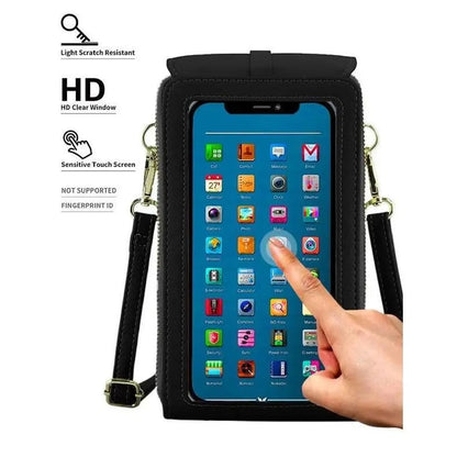 🏆Last Day Promotion：ONLY ￡7.99!!👜📱 Simple and elegant women's touchscreen crossbody phone wallet3