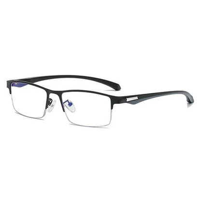 🔄Intelligent Zoom, Near & Far👓 Progressive Multifocal Reading Glasses – Aerospace TR90 & Titanium | Perfect for Reading, Phone & TV, No Need to Remove ✨