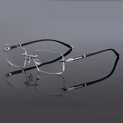 🔄Intelligent Zoom, Near & Far👓 Progressive Multifocal Reading Glasses – Aerospace TR90 & Titanium | Perfect for Reading, Phone & TV, No Need to Remove ✨