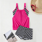 👙 Stil Retro-Chic: Costum de Baie cu Buline! 🏖️