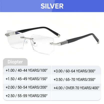 🔄Intelligent Zoom, Near & Far👓 Progressive Multifocal Reading Glasses – Aerospace TR90 & Titanium | Perfect for Reading, Phone & TV, No Need to Remove ✨