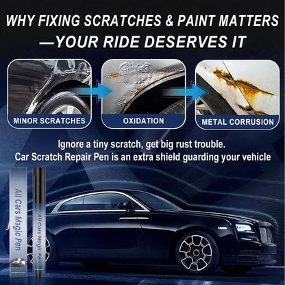 🚗✨ Stilou magic pentru îndepărtarea zgârieturilor de pe mașină – Reparare instantanee a vopselei și redare a strălucirii 🛠️🍂