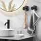 🚿✨ Cârlig cu Ventuză din Oțel Inoxidabil – Fără Găuri, Fără Bătăi de Cap! 🛠️💪
