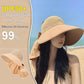 👒☀️ Pălărie de Soare cu Bor Larg și Guler Detasabil – Protecție Totală & Design Aerisit! 🌸✨