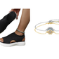 👡 Sandale Tricotate cu Platformă pentru Femei | Respirabile, Ușoare & Moi – Confort Maxim ✨🌿