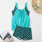👙 Stil Retro-Chic: Costum de Baie cu Buline! 🏖️