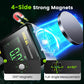Unghiometru digital magnetic cu 4 laturi și laser