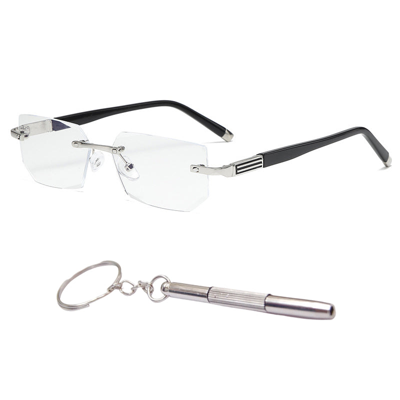 🔄Intelligent Zoom, Near & Far👓 Progressive Multifocal Reading Glasses – Aerospace TR90 & Titanium | Perfect for Reading, Phone & TV, No Need to Remove ✨