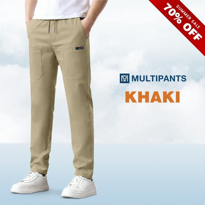 🔥 LAST DAY – 65% OFF 🏆 MultiPants High-Stretch Cargo Pants – 6 Pockets, Water-Repellent & Built to Move