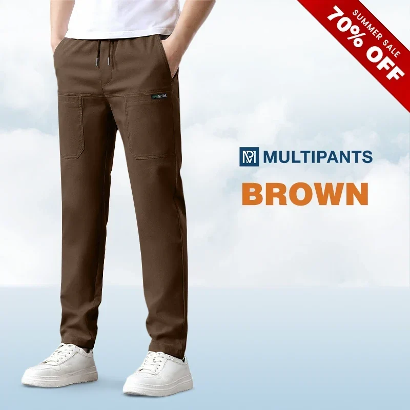 🔥 LAST DAY – 65% OFF 🏆 MultiPants High-Stretch Cargo Pants – 6 Pockets, Water-Repellent & Built to Move