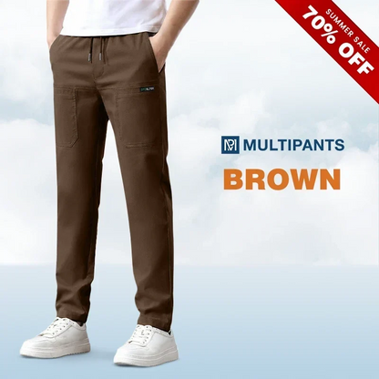 🔥 LAST DAY – 65% OFF 🏆 MultiPants High-Stretch Cargo Pants – 6 Pockets, Water-Repellent & Built to Move