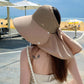 👒☀️ Pălărie de Soare cu Bor Larg și Guler Detasabil – Protecție Totală & Design Aerisit! 🌸✨