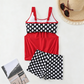 👙 Stil Retro-Chic: Costum de Baie cu Buline! 🏖️