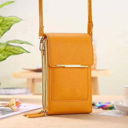 🏆Last Day Promotion：ONLY ￡7.99!!👜📱 Simple and elegant women's touchscreen crossbody phone wallet3