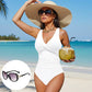 ✨ Costum de Baie Întreg pentru Femei, cu Talie Accentuată! 🩱