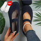 👟 Pantofi Tricot Respirabili, Talpă Plată! 🌬️