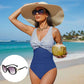 ✨ Costum de Baie Întreg pentru Femei, cu Talie Accentuată! 🩱