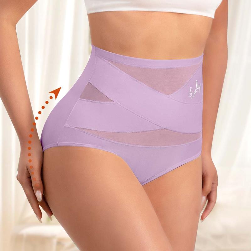 🩺Antibacterial Cotton Gusset, Healthy Care✨ Plus-Size High-Waist Tummy Control Panties – Antibacterial Cotton Gusset & Precise Stitching | Reduces Friction, All-Day Freshness ✨