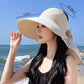 👒☀️ Pălărie de Soare cu Bor Larg și Guler Detasabil – Protecție Totală & Design Aerisit! 🌸✨