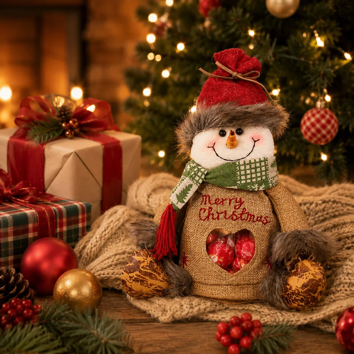 🎉Last Day Promotion 50% OFF🎅Christmas Gift Bags Zipper Design
