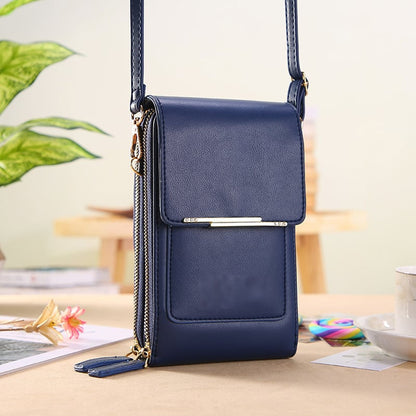 🏆Last Day Promotion：ONLY ￡7.99!!👜📱 Simple and elegant women's touchscreen crossbody phone wallet3
