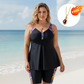 👙 Tankini Femei Lejer cu Shorts, Confort și Acoperire la Plajă 🏖️