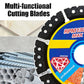 💎 LA DISCOUR DE DIAMANT MULTIMATERIAL! 💎 4,5" ultra-subțire, taie metal, gresie, piatră, beton și multe altele ✨