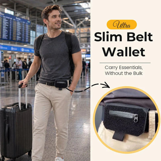 💳 Portofel subțire de centură — fără volum, ideal pentru uzul zilnic 🔥