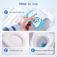 🚽✨ Husă de Toaletă de Unicǎ Folosințǎ – Călătorește Fără Griji și 100% Igienic! 🛡️👋