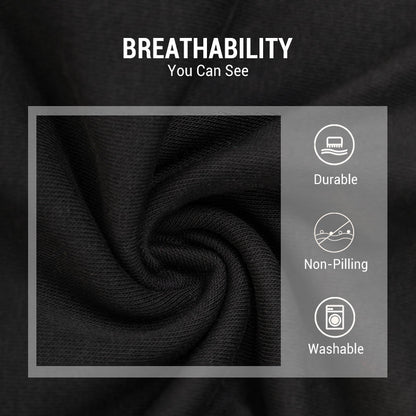 ☁️Stretchy Comfort, Everyday Versatile👕 Men's High Neck Slim Fit T-Shirt – Breathable Stretch & Casual Fit