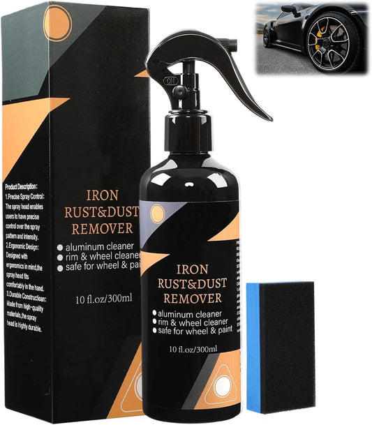 🔥 Spray pentru curățarea jantelor și a roților,  produs universal pentru îndepărtarea ruginii de pe roți 🌟