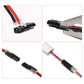 🔌 Conector Dublu cu Cablu, Tip Plug-in și Cataramă de Blocare – Conexiune Sigură și Stabilă pentru Instalațiile Tale! 🛠️
