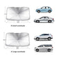 ☂️🔥 Umbrelă Parasolar Auto Pliabilă – Protecție UV & Fără Căldură în Mașină! 🚗❄️