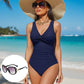 ✨ Costum de Baie Întreg pentru Femei, cu Talie Accentuată! 🩱