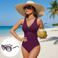 ✨ Costum de Baie Întreg pentru Femei, cu Talie Accentuată! 🩱