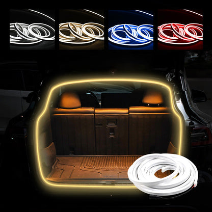🔥🚗 Bandă Luminoasă pentru Portbagaj Auto – Iluminat Decorativ pentru Mașină ✨