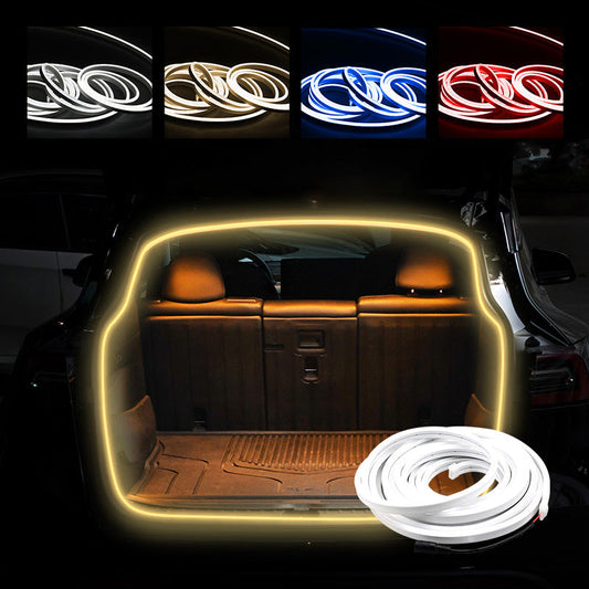 🔥🚗 Bandă Luminoasă pentru Portbagaj Auto – Iluminat Decorativ pentru Mașină ✨