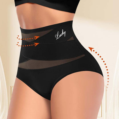 🩺Antibacterial Cotton Gusset, Healthy Care✨ Plus-Size High-Waist Tummy Control Panties – Antibacterial Cotton Gusset & Precise Stitching | Reduces Friction, All-Day Freshness ✨