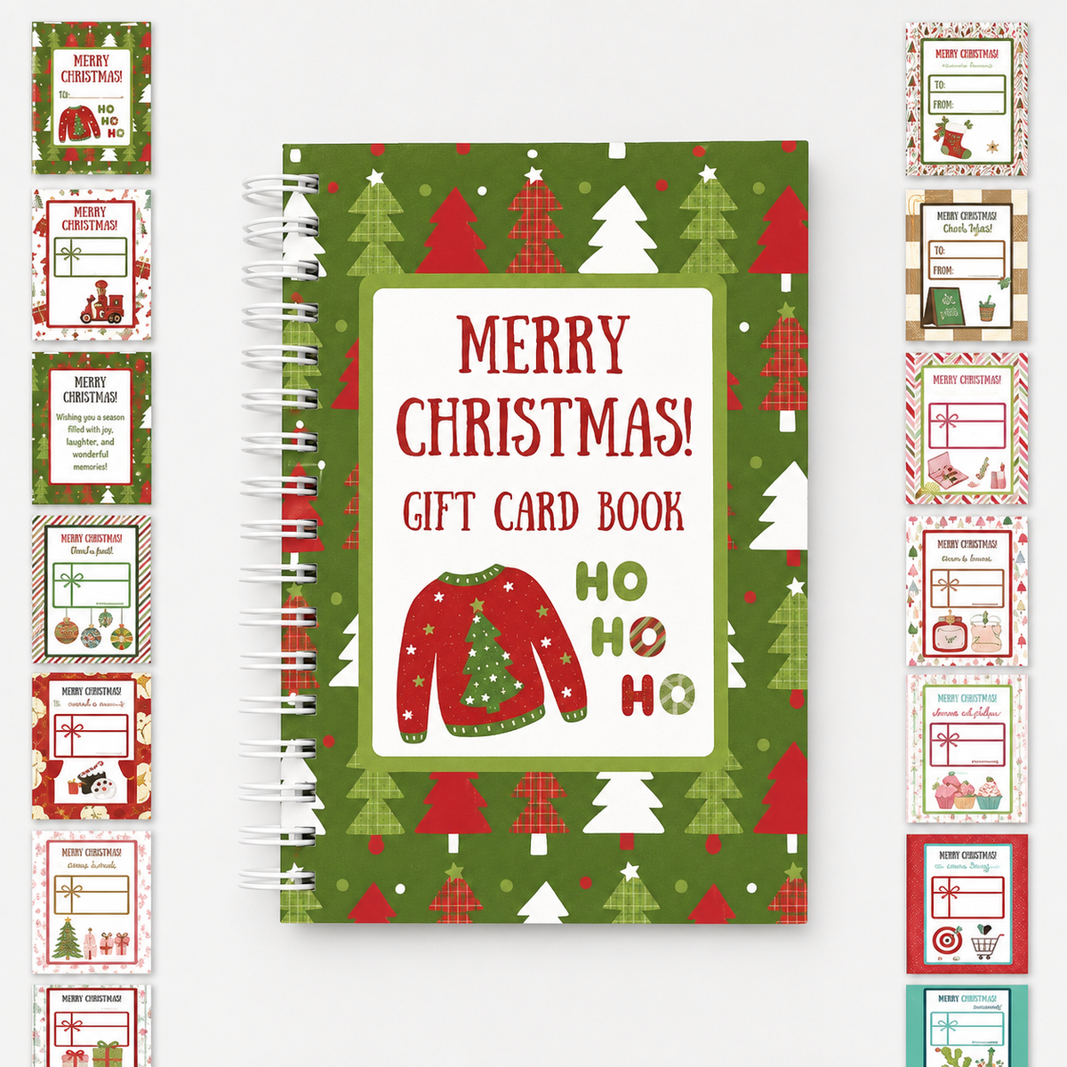 🎄🎁Christmas Sale 70% OFF!🎅DIY Spiral-Bound Christmas Gift Card Album with Surprise Pages👍
