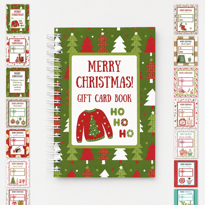 🎄🎁Christmas Sale 70% OFF!🎅DIY Spiral-Bound Christmas Gift Card Album with Surprise Pages👍