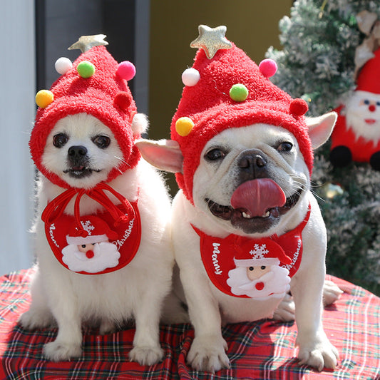 🔥Vânzare fierbinte  🎄Adorabil pom de Crăciun Pom-Pom Hat🎅