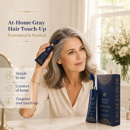 🛡️Ammonia-Free & Gentle, Plant-Based💇 Comb-In Hair Color – Sensitive Scalp Friendly | Perfect for Those Sensitive to Ammonia, Safe At-Home Coloring ✨