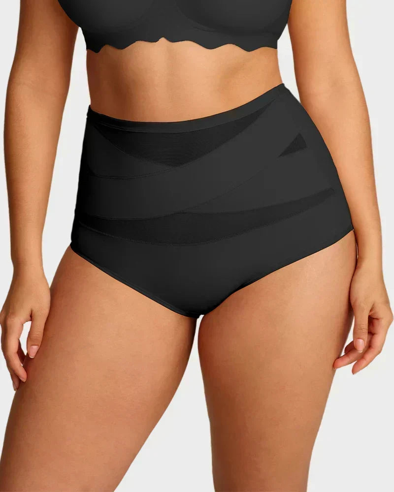 🩺Antibacterial Cotton Gusset, Healthy Care✨ Plus-Size High-Waist Tummy Control Panties – Antibacterial Cotton Gusset & Precise Stitching | Reduces Friction, All-Day Freshness ✨