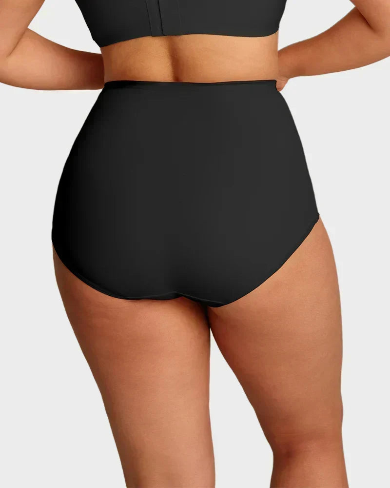 🩺Antibacterial Cotton Gusset, Healthy Care✨ Plus-Size High-Waist Tummy Control Panties – Antibacterial Cotton Gusset & Precise Stitching | Reduces Friction, All-Day Freshness ✨