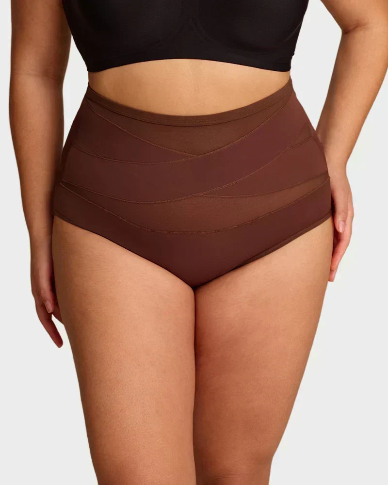 🩺Antibacterial Cotton Gusset, Healthy Care✨ Plus-Size High-Waist Tummy Control Panties – Antibacterial Cotton Gusset & Precise Stitching | Reduces Friction, All-Day Freshness ✨